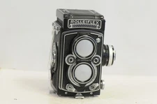 Rolleiflex 3.5E Planar TLR Camera with Cap & Bright Screen