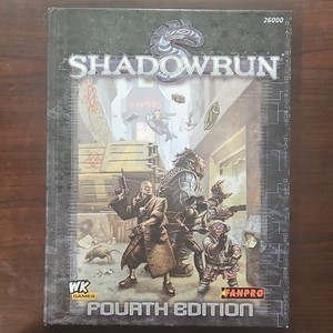 WizKids Shadowrun Fourth Edition Role Playing Game Book 2007
