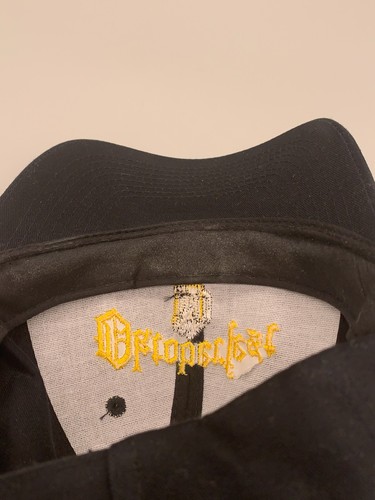 Cappello Oktoberfest Berretto Strap Back Nero Giallo Birra Marshall Michigan Tedesco Uomo - Foto 9 di 11
