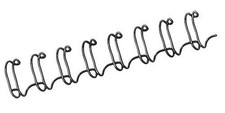 Image of Fellowes 8mm Wire Binding Combs, 100 Pack - Black Black 8 mm