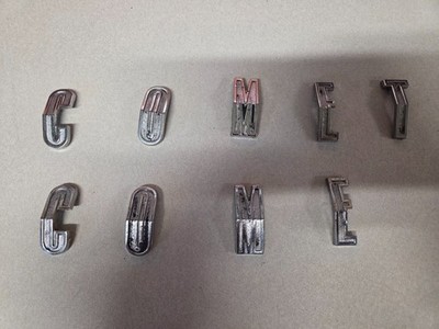 1964 Mercury Comet 1/4 quarter panel letters C O M E T