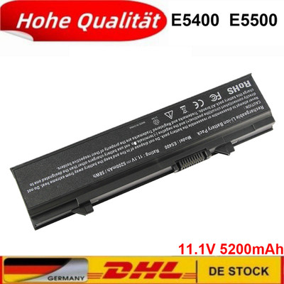 Akku für Dell Latitude E5400 E5500 E5400N E5410 E5500N E5510 KM668 KM742 KM752