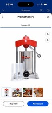 The Sausage Maker 5lb Pound Sausage Stuffer New Open Box.