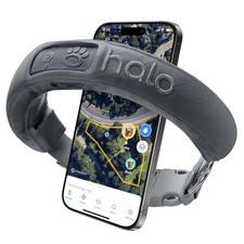 Halo Collar 3 GPS Wireless Dog Fence  Training Collar, Tracker, Waterproof, Gra