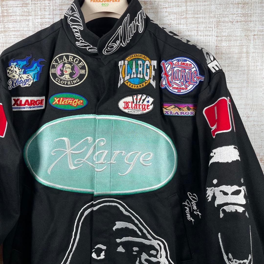 X patchwork stadium jacket - image 1