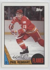 1987-88 Topps Paul Reinhart #143 0c41