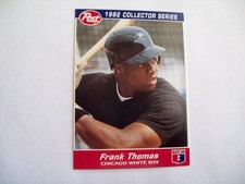 FRANK THOMAS CHICAGO WHITE SOX 1992 POST  #24 of 30 MLB BASEBALL HOF