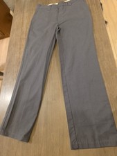 Dickies Gray Slim Fit Straight Leg Pants Boys, Size 20