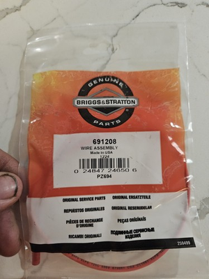 #ad Briggs And Stratton Wire Assembly 691208 $20.00