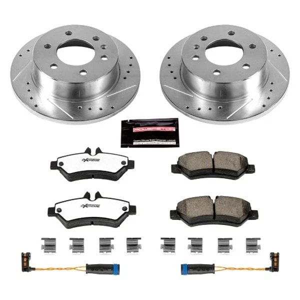PowerStop K6197-36 Brake Kit For Mercedes-Benz Sprinter 2500 2010-2018 Rear Foto 2 de 4