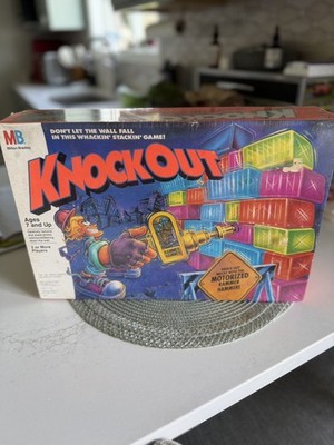 Vintage Milton Bradley Knockout Board Game NEW 1991 original release Sealed!