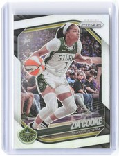 2025 Panini WNBA Prizm Zia Cooke #110 Silver Seattle Storm
