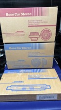 Complete Bose 1401 Series II Car Audio EQ Booster Amplifier 4 Speakers Very Rare