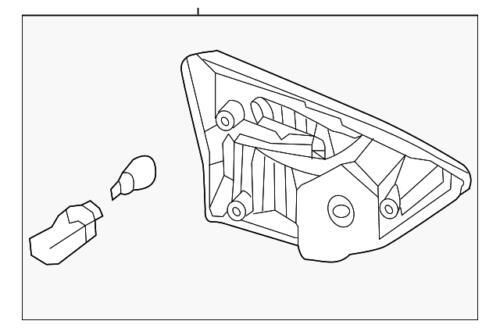 Conjunto de lámpara de reversa para Nissan (N/P 26545-9PF0A)