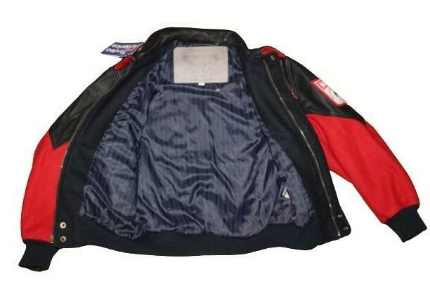 ジャケット・アウター 90s vintage NFR varsity jacket leather NEW NFR National Finals Rodeo 1996 Las Vegas Wool & Leather
