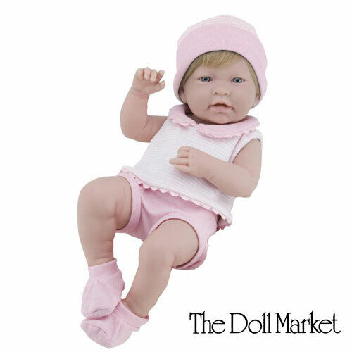 Berenguer 17” La Newborn Doll 18105 Baby Girl in Pink Outfit - New in Box - Afbeelding 1 van 1