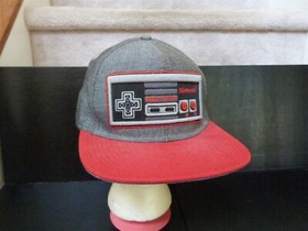 Vintage Nintendo controller NES OSFM snapback baseball cap hat embroidered 14+