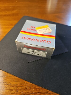 New in Box Unused Quantaray 52mm Close-Up Filter Set Kit, Made in Japan, Ray Ent
