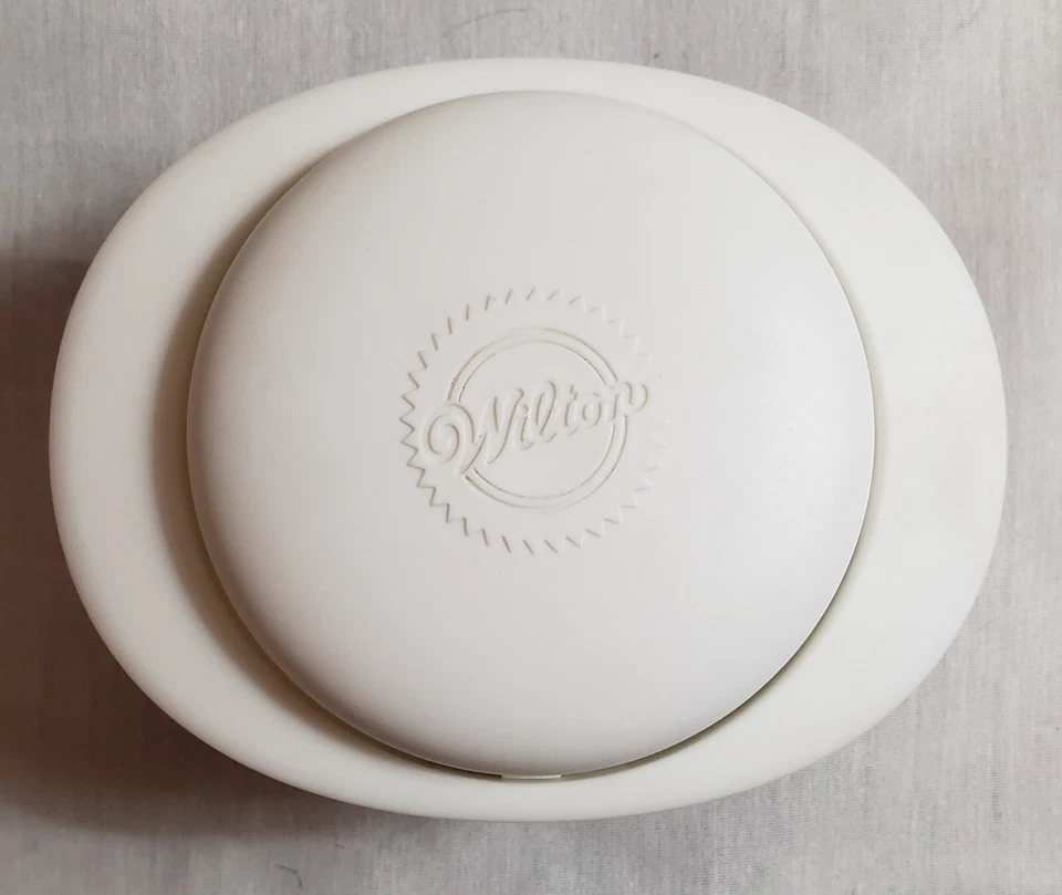 Wilton Mini-Pie Maker Kit 3 Molds in Purple & White Container Plastic 4X5" HW - Image 4 of 4