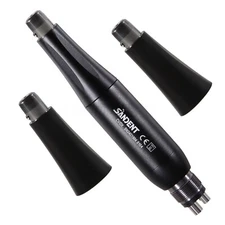 Dental Hygiene Prophy Air Motor Handpiece 4 Holes /+3 Nose Cones 360° Swivel Kit