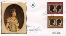 FDC / 81 CENTENARY OF THE BIRTH NAPOLEON STE LUCIA 1969 Joséphine de Beauharnais