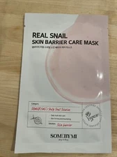 Some By Mi  Real Snail Skin Barrier Care Mask