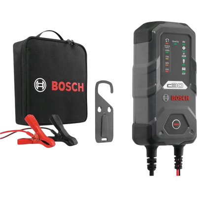 BOSCH C30 elektronisches Ladegerät 6V/12V Batterieladegerät Mofa Roller 1,2-120