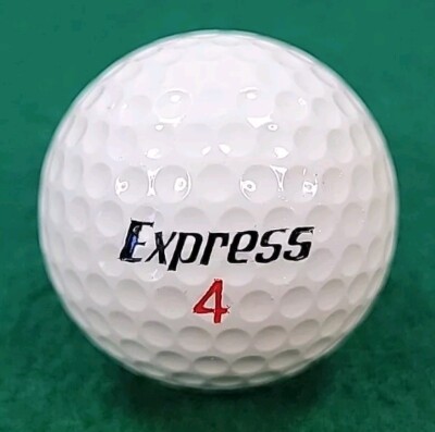 Vintage Express No-Cut Golf Ball Made in USA