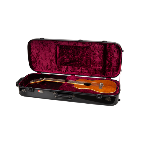 Crossrock Bariton Ukulele Koffer Hartschale mit TSA Schloss - 100% Fiberglas - Bild 33 von 38