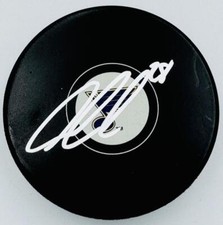 IAN COLE SIGNED ST. LOUIS BLUES HOCKEY PUCK NOTRE DAME IRISH AUTOGRAPH COA J1
