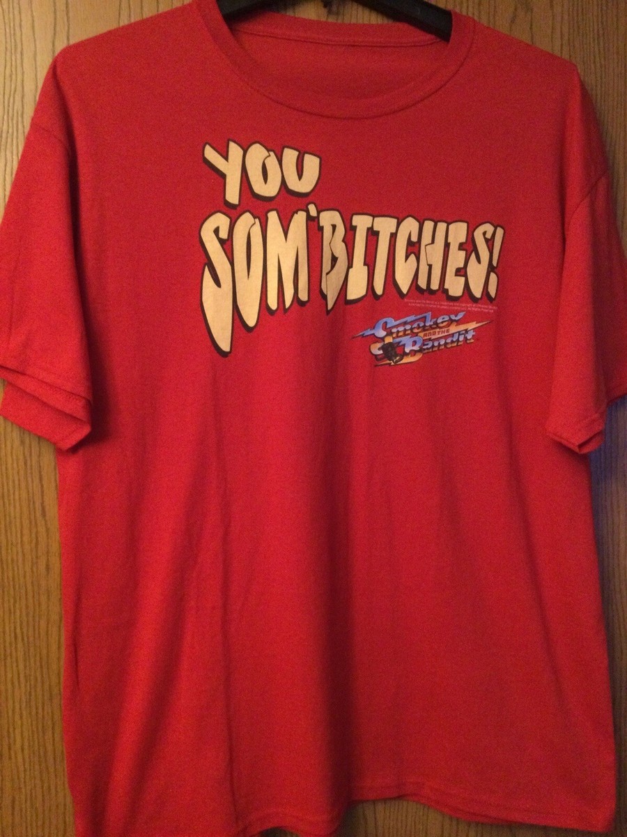 Smokey And The Bandit - Red Shirt - No Tag - Pinhole In Rear