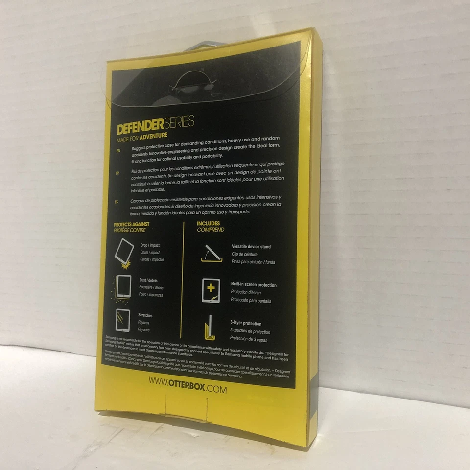 Otterbox Defender Series Case For Samsung Galaxy Tab 3  7” Peony Pink New Sealed - Image 4 of 4