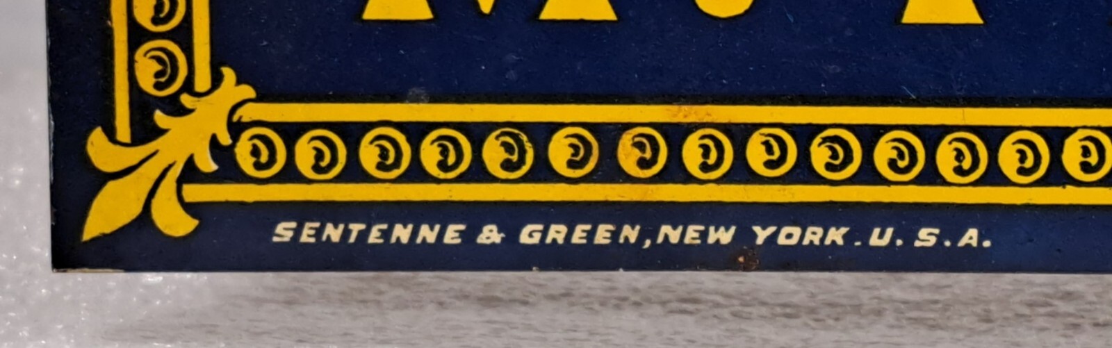 Pre Prohibition Tin Beer Sign New England Pale Ale Mt Pleasant Brewing