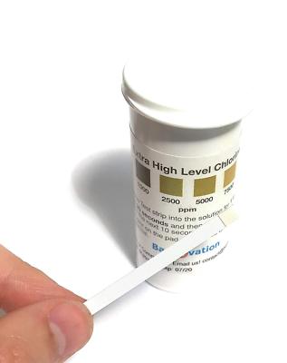 100 Strisce Reattive Di Biossido Di Cloro (0-2000 Ppm) Soluzione (CDL/CDS) Test Rapido Dell'acqua (Chlorine Dioxide - Foto 6