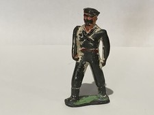 Toy Barclay Manoil Lead Soldier Sailor Long Stride White Uniform B218 719/14