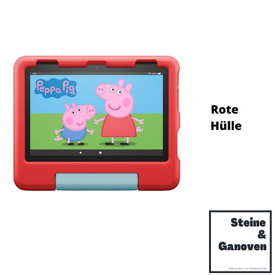 Amazon Fire HD 8 Kids Edition 32 GB Kinder Tablet Rot Blau Violett 8 Zoll - Neu