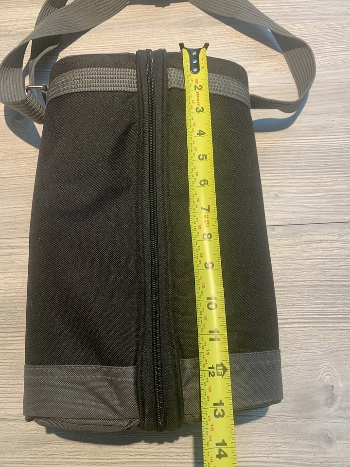 Portador de vino Picnic Time negro Foto 4 de 4