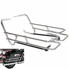 Saddle Bag Saddlebag Guard Rail Bracket For 97-08 Harley Road King Electra Glide