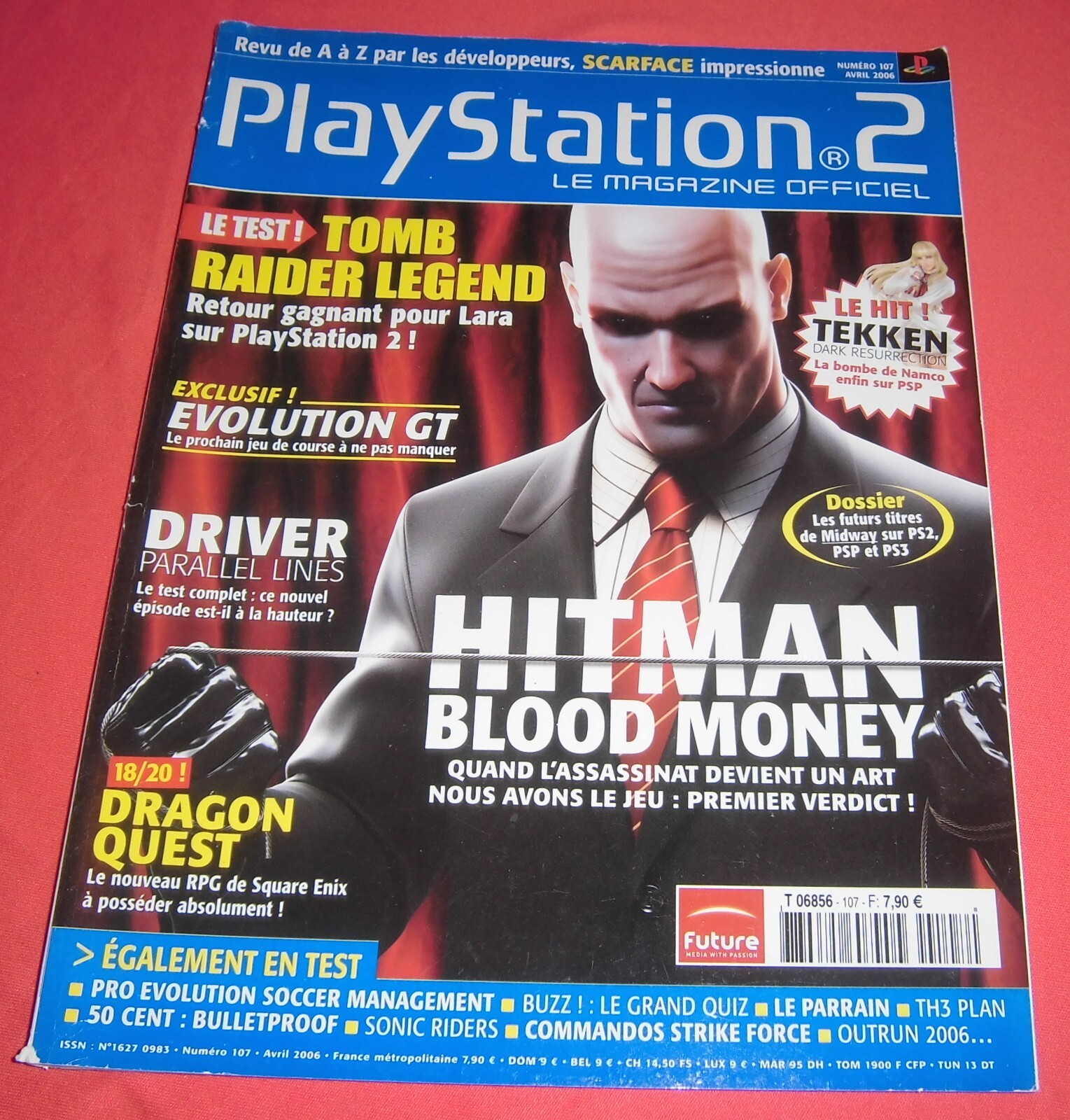 Playstation 2 Magazine [n°107 Avr 2006] PS2 Hitman Blood Money Dragon Quest *JRF