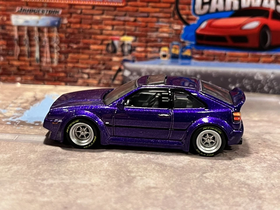 Volkswagen Corrado VR6 2023 Hot Wheels Modern Classics rueda púrpura intercambiada Foto 3 de 3