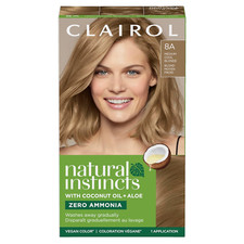 Clairol Natural Instincts Demi-Permanent Hair Dye, 8A Medium Cool Blonde Hair Co
