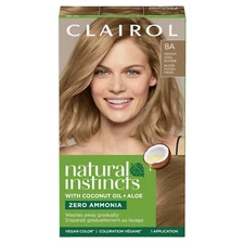Clairol Natural Instincts Demi-Permanent Hair Dye, 8A Medium Cool Blonde Hair Co
