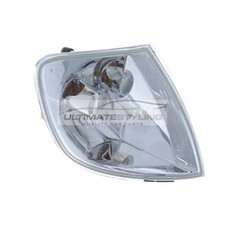 Front Indicator Light VW Polo Mk3 Hatchback 2000-2002 Crystal Clear Drivers Side