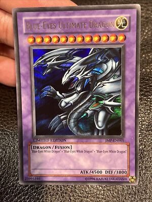 ULTRA RARE Blue-Eyes Ultimate Dragon JMP-EN005 Yugioh Jump Limited