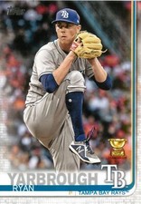 Ryan Yarbrough 2019 Topps Series 2 Baseball Card #432 Bay Rays Gold Rookie Cup