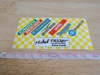 Sticker MOTOS MICHEL TASSET -CAGIVA DUCATI PIAGGIO HUSQVARNA APRILIA TRIUMPH