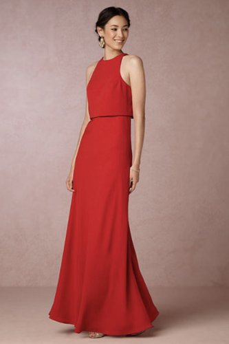 NEW ANTHROPOLOGIE BHLDN $298 RED IVA 