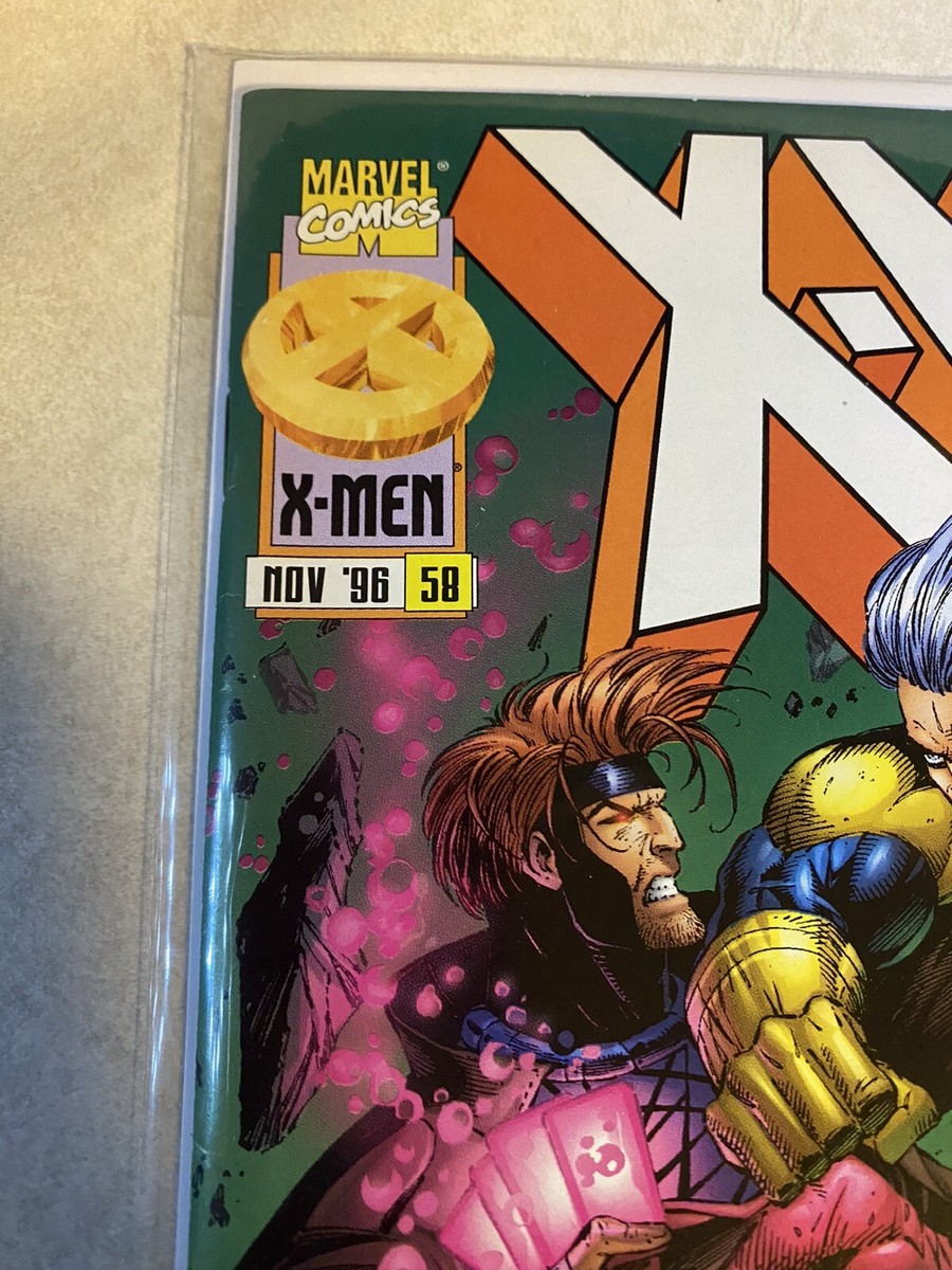 Marvel Comics X-Men #58 | 1996 | Gambit Vs Magneto | Havok | eBay