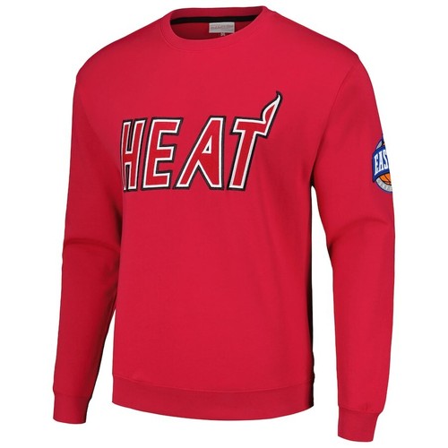 Miami Heat Mitchell & Ness Hardwood Classics There and Back Pullover Sweatshirt - Picture 2 of 19