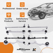 Barra estabilizadora de rótula brazo de control delantero 8 piezas barras de amarre para BMW 335i 330i E90